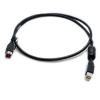 Cable, mod bus, powered USB, 4’